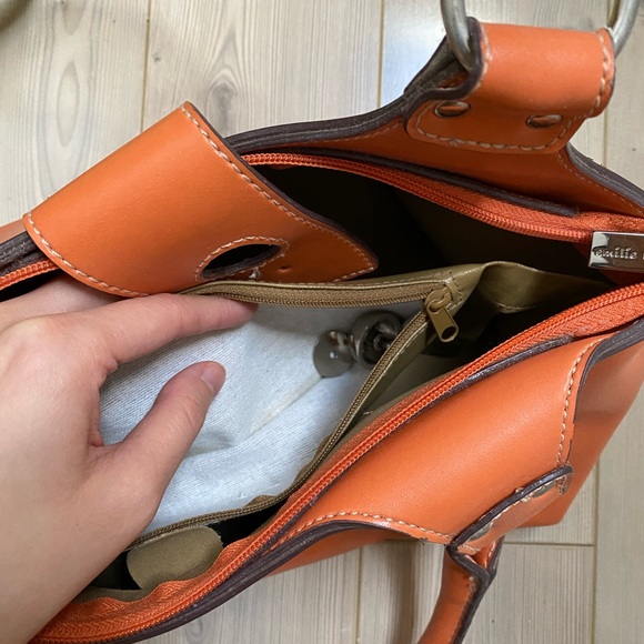 Vintage Orange Shoulder Bag - Picture 5 of 5